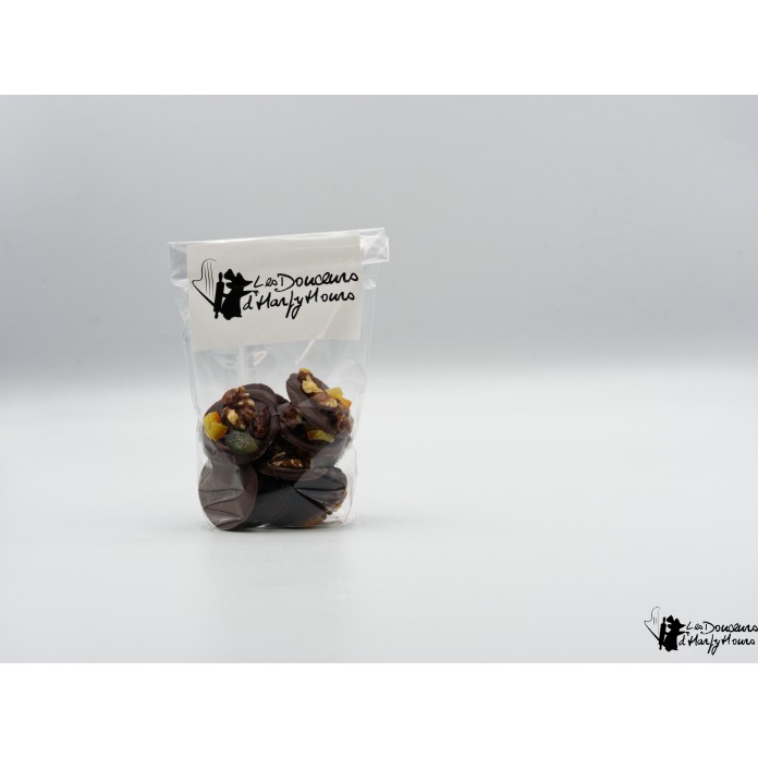 Mendiant chocolat noir - 100g
